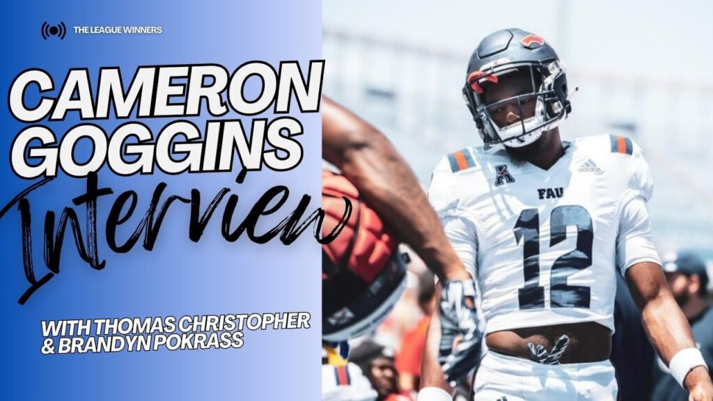 the league winners interview with fau football cb cameron goggins