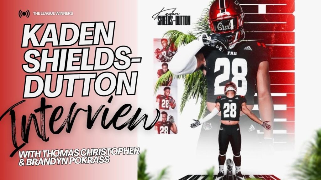 the league winners interview with fau running back kaden shields dutton