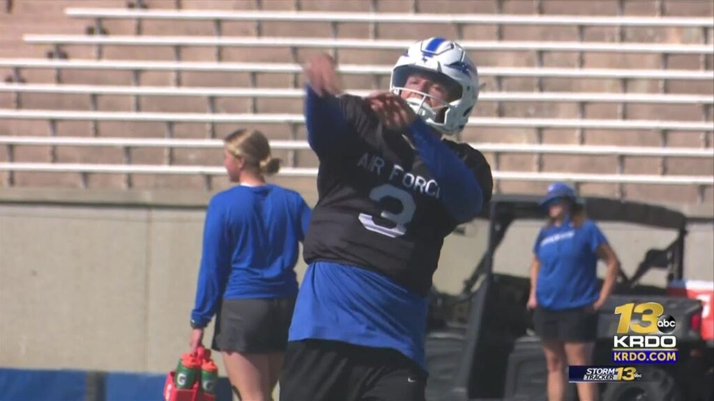 the new air force quarterback has a familiar name