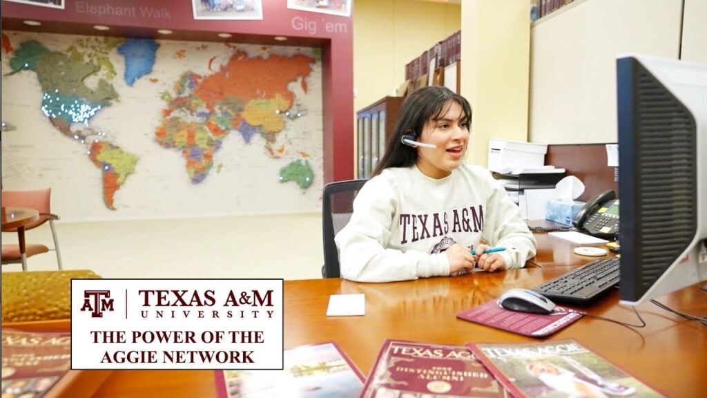 the power of the aggie network at texas am the college tour