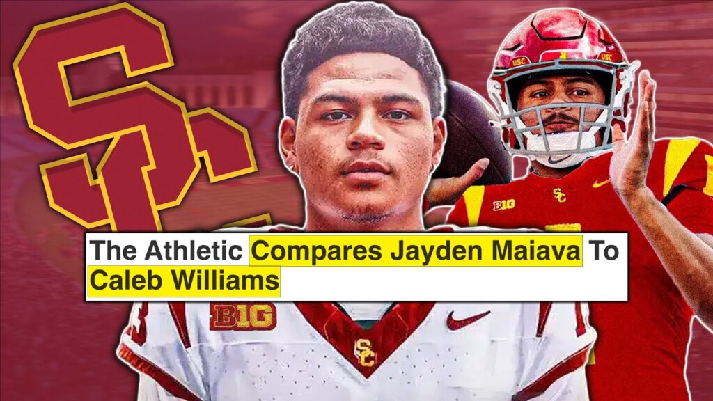 the secret is out uscs next caleb williams who is jayden maiava usc qb 2024 1