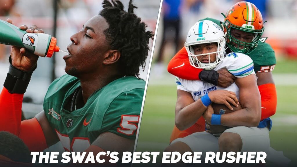 the swacs best edge rusher is anthony dunn jr player profile ep 2 famu