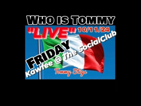 this tommy is something else who is tommy friday 10 11 24 live kawfee talk w tommy stigs