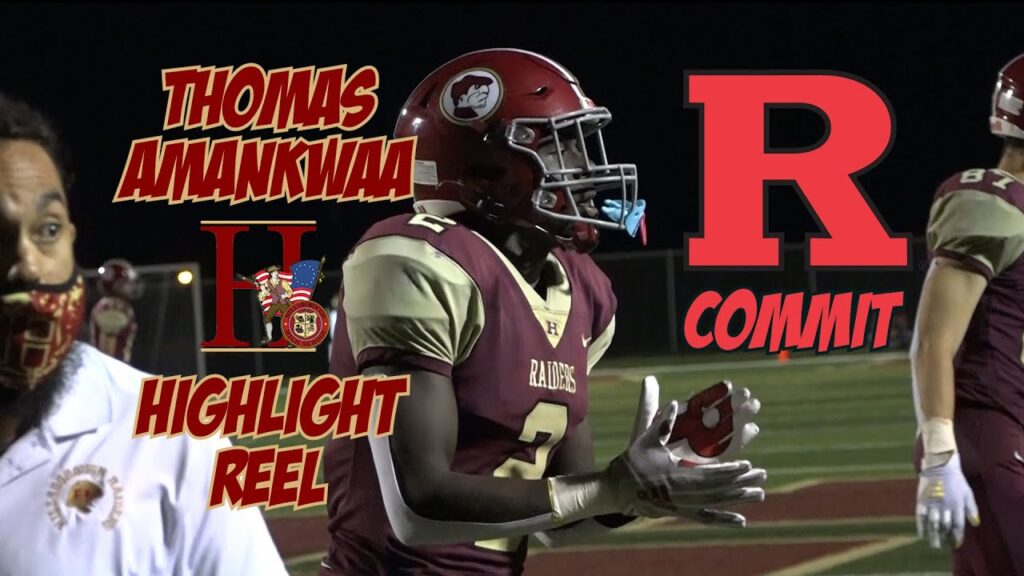 thomas amankwaa hillsborough ath 2022 highlight reel rutgers commit