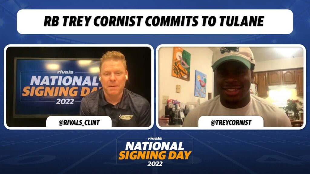 three star rb trey cornist commits to tulane