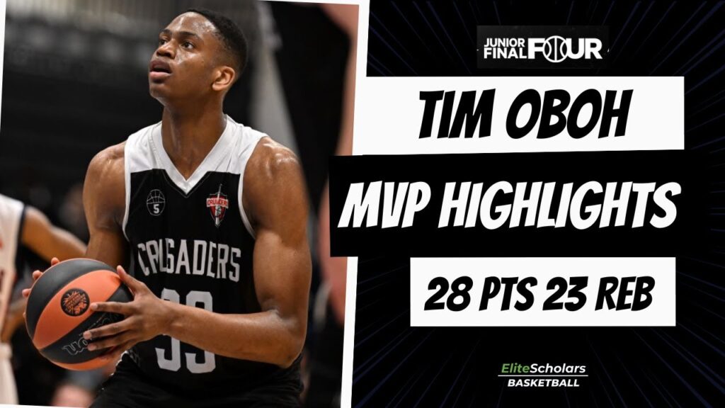 tim oboh canterbury academy 2024 u18 national championship mvp highlights