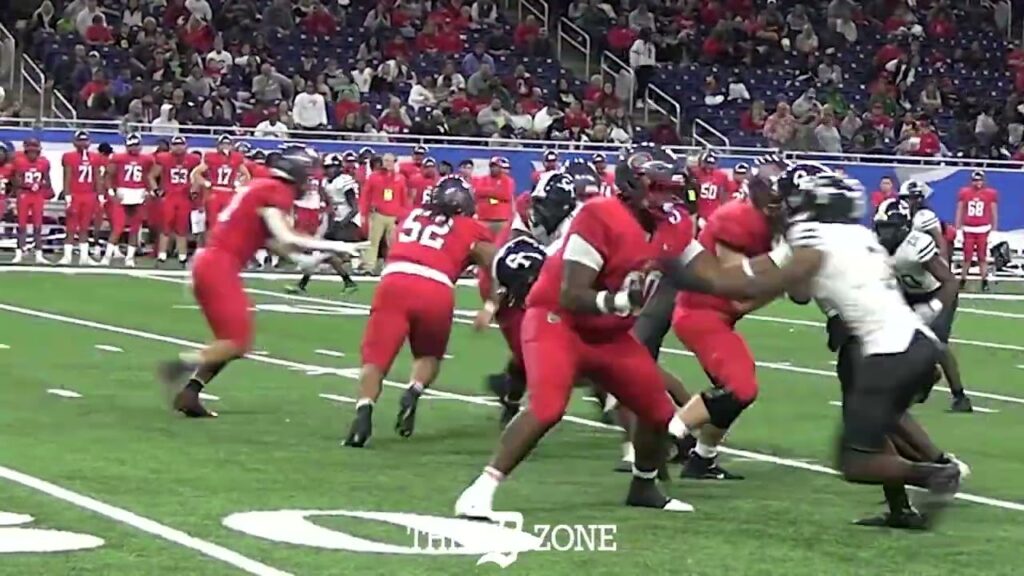 toledo central catholic 2024 og elijah williams kent state signee game highlights vs cass tech