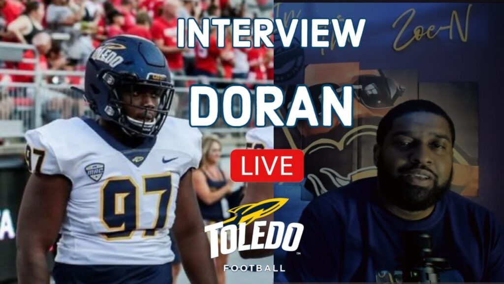 toledo rockets dt doran ray jr talk football in his next step