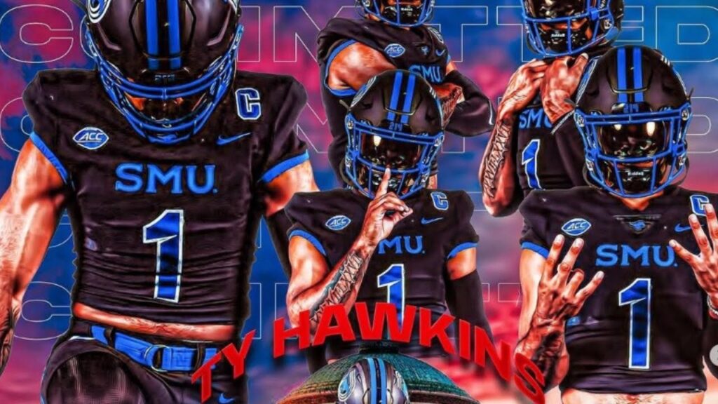 top 247 4 star qb ty hawkins flips to smu full highlight tape