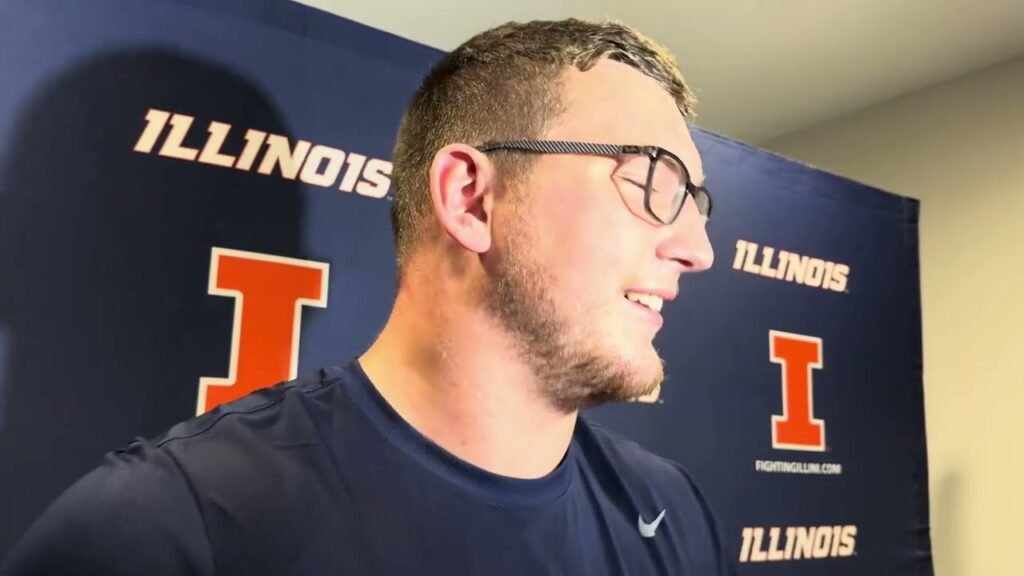 training camp illinois guard josh gesky