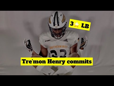 tremon henry commits to southern miss sunday night hangout