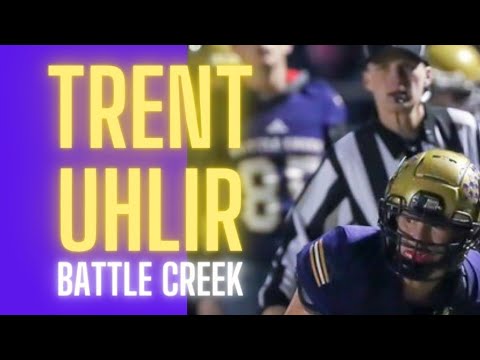 trent uhlir from battle creek is an impressive rb lb from the class of 2024