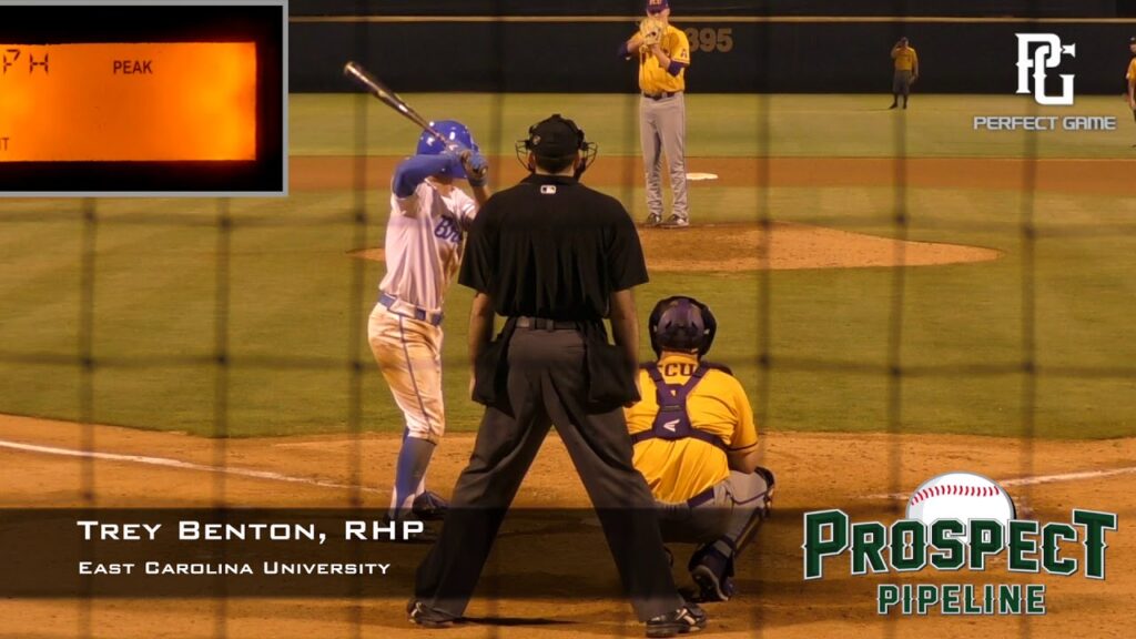 trey benton prospect video rhp east carolina university