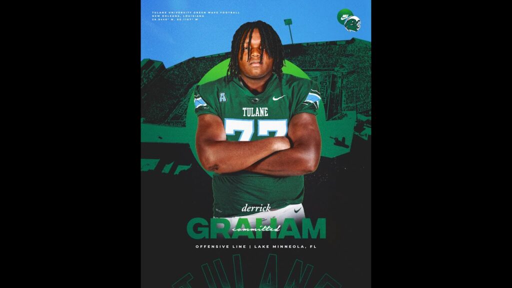 tulane finds their starting lt in the transfer portal with ot derrick graham