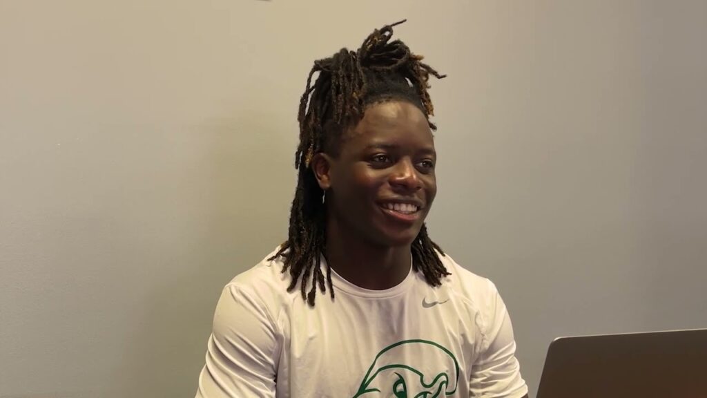 tulane freshman safety jack tchienchou helps highlight green wave win with first career interception