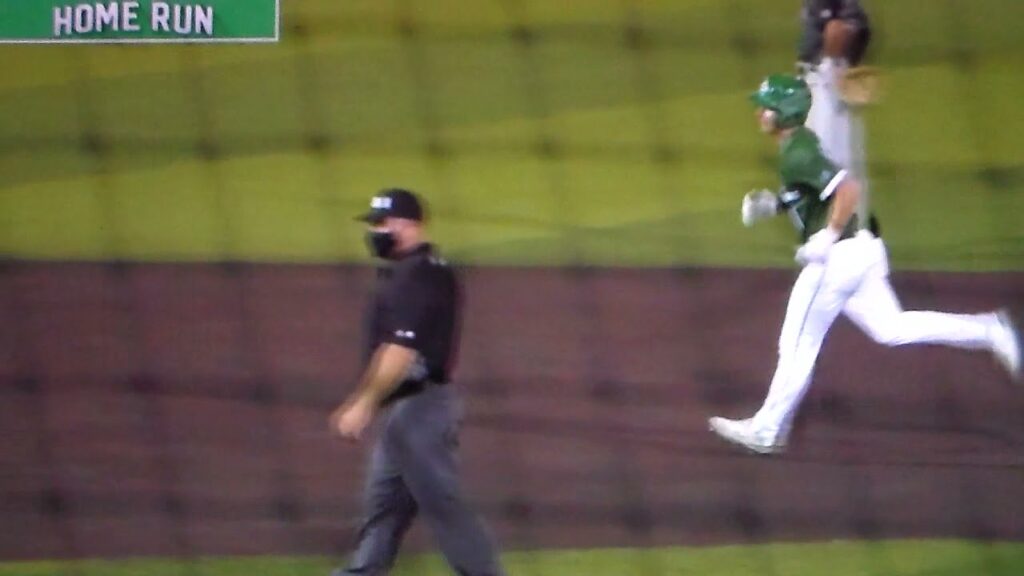 tulanes ethan groff hits home run vs ucf