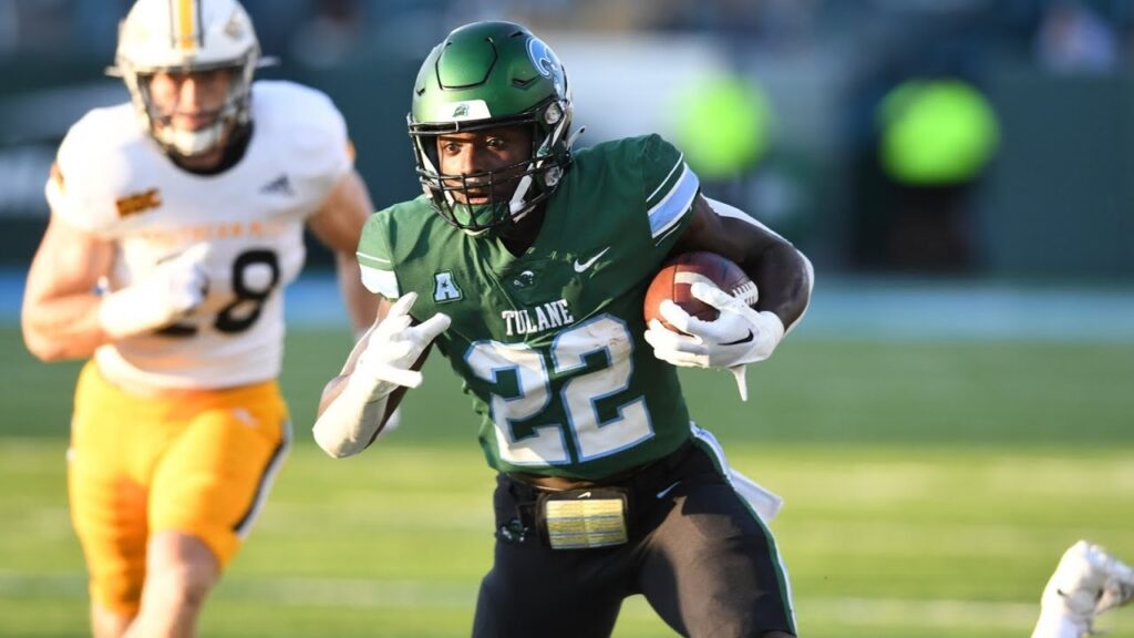 tyjae spears tulane green wave running back 2022 highlights