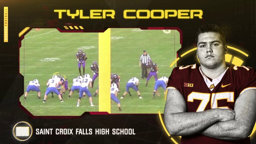 tyler cooper rowpher19 highlights gopher football signing day