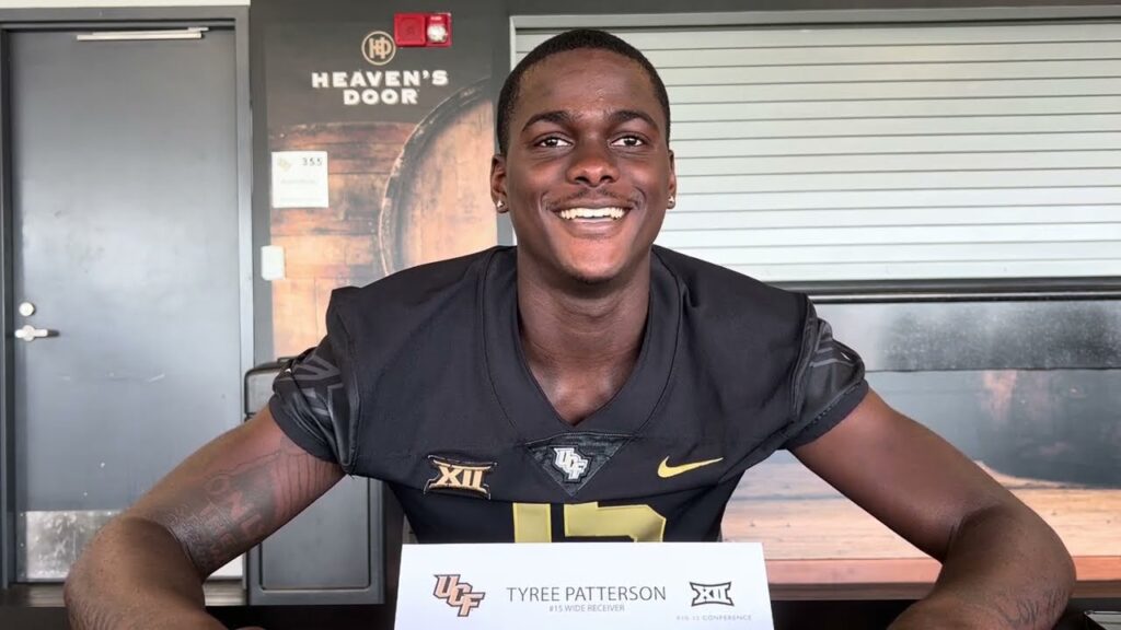 tyree patterson 2023 ucf football freshman media day