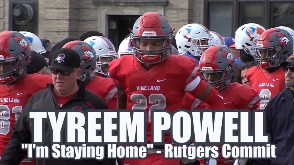 tyreem powell rutgers commit vineland senior year highlights