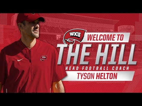 tyson helton introduced as wkus head football coach