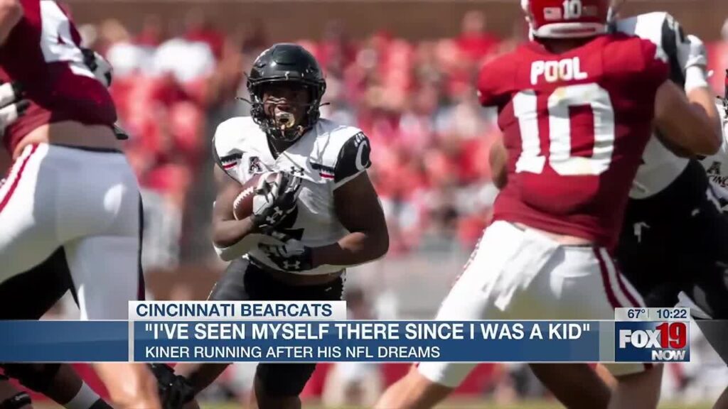 uc running back corey kiner still chasing nfl dreams 1