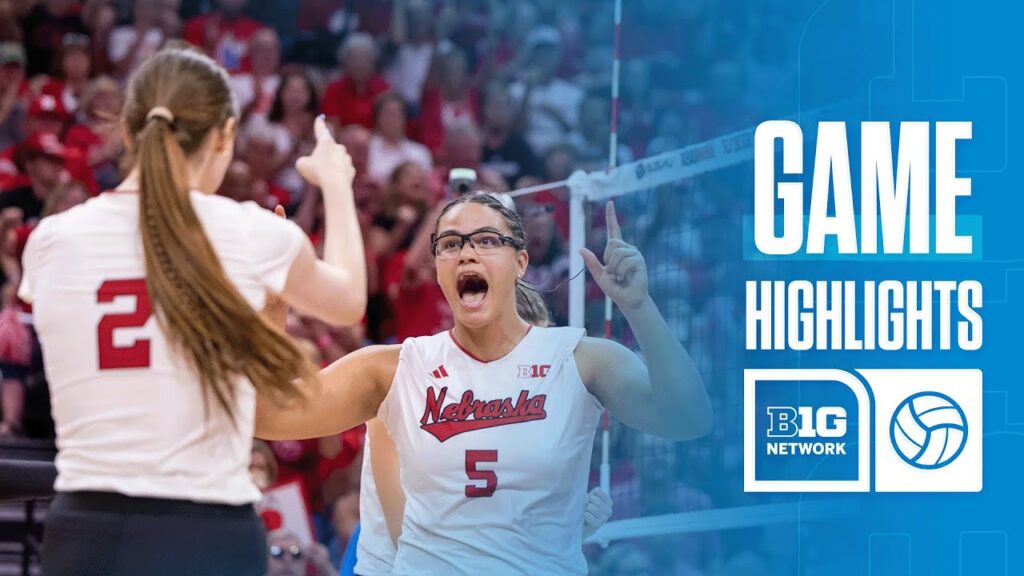 ucla at nebraska highlights big ten volleyball 09 27 2024