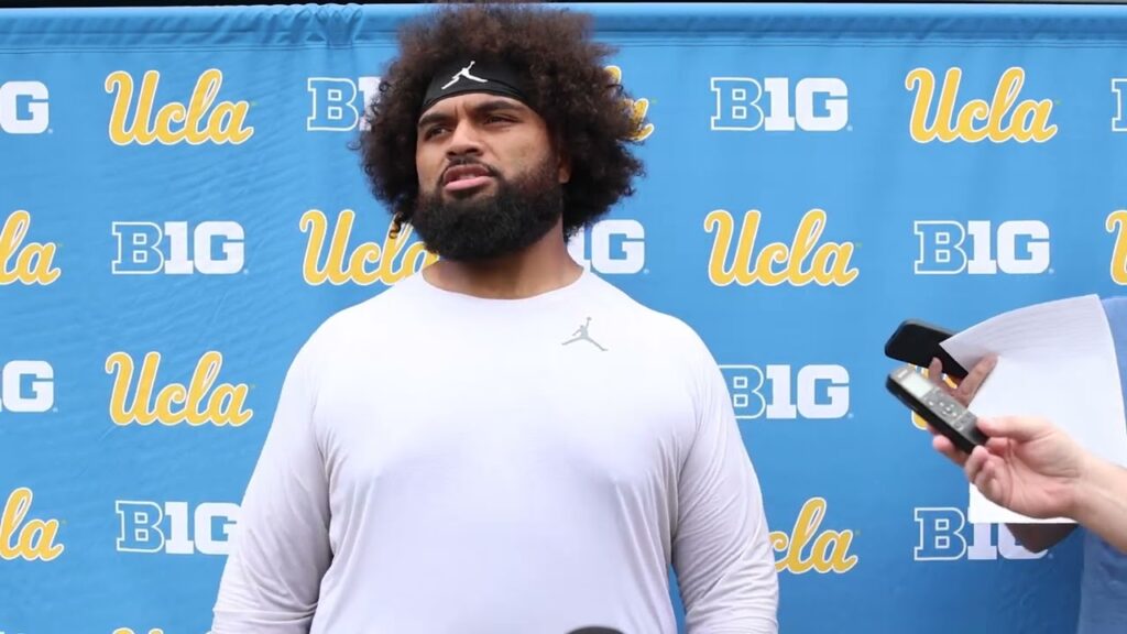 ucla football media availability siale taupaki sept 25 2024