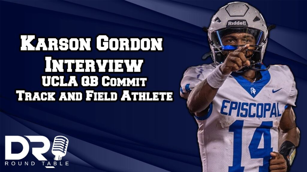 ucla qb commit karson gordon interview dr sportz roundtable