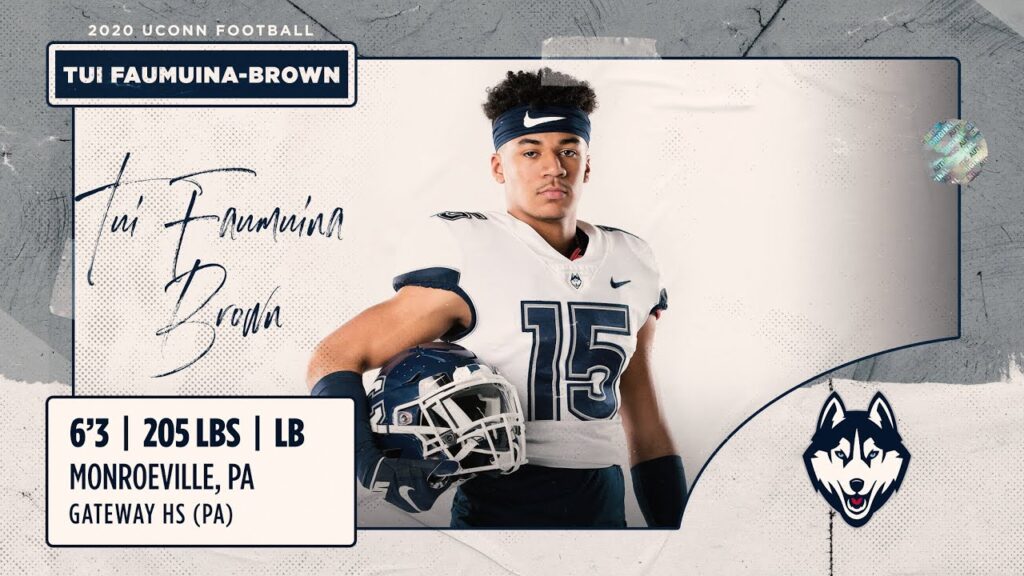 uconn football 2020 nli tui faumuina brown