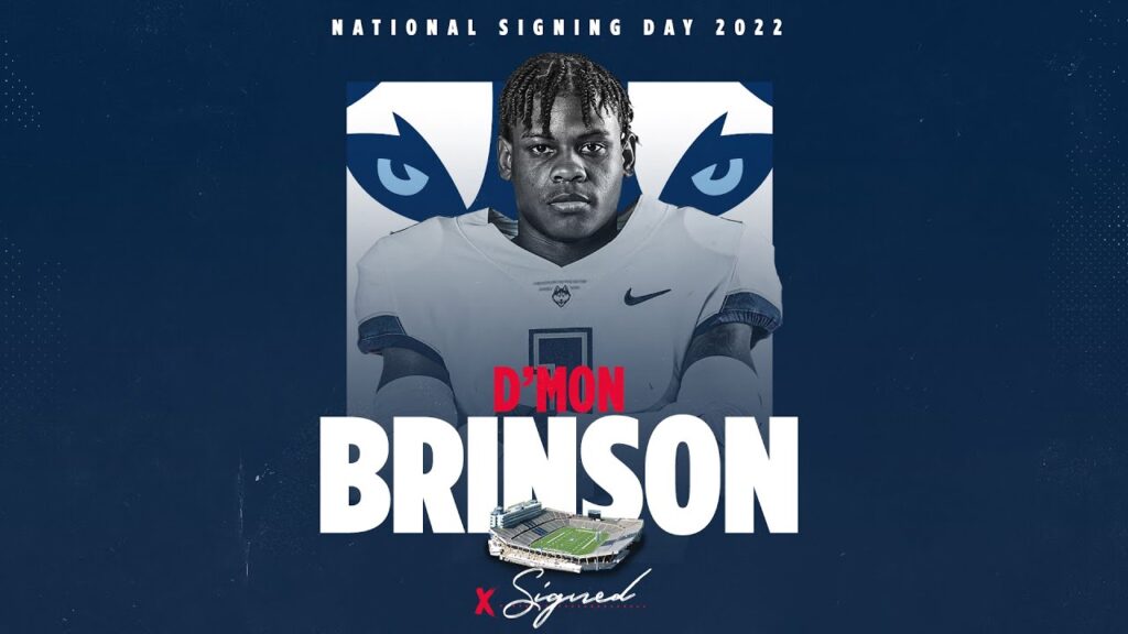 uconn football nsd 2022 dmon brinson