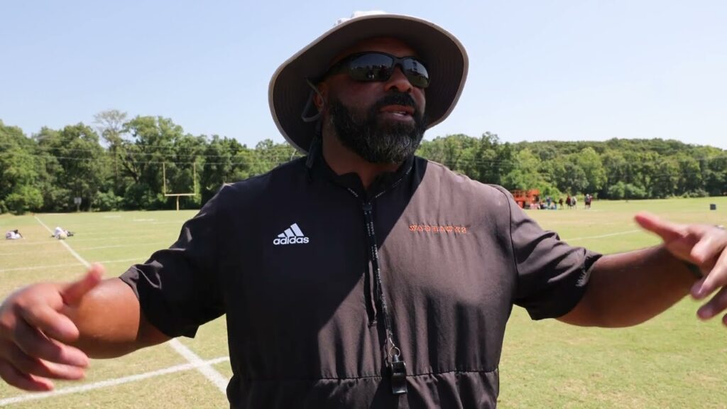 ulm football fall camp day 6 post practice interviews broderick fobbs hunter smith