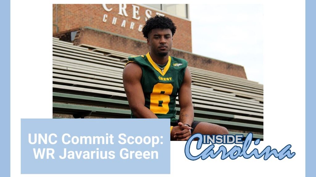 unc commit scoop wr javarius green inside carolina analysis