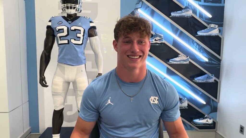 unc football freshman lb evan bennett interview