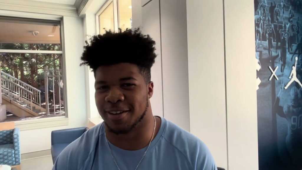 unc football freshman ol aiden banfield interview