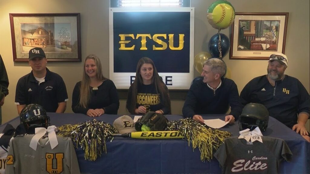 university highs dailey signs with etsu softball