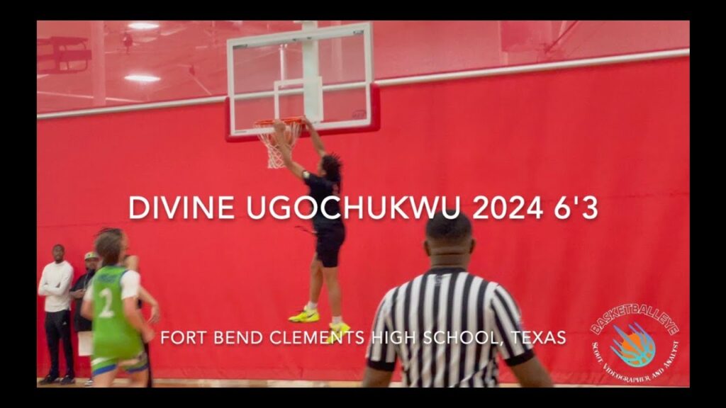 university of miami commit divine ugochukwu 2024 63 clements high school houston hoops eybl 17u