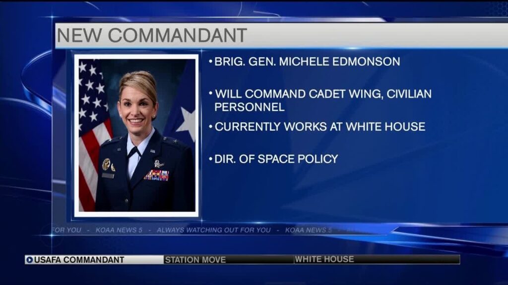 us air force academy names new commandant of cadets