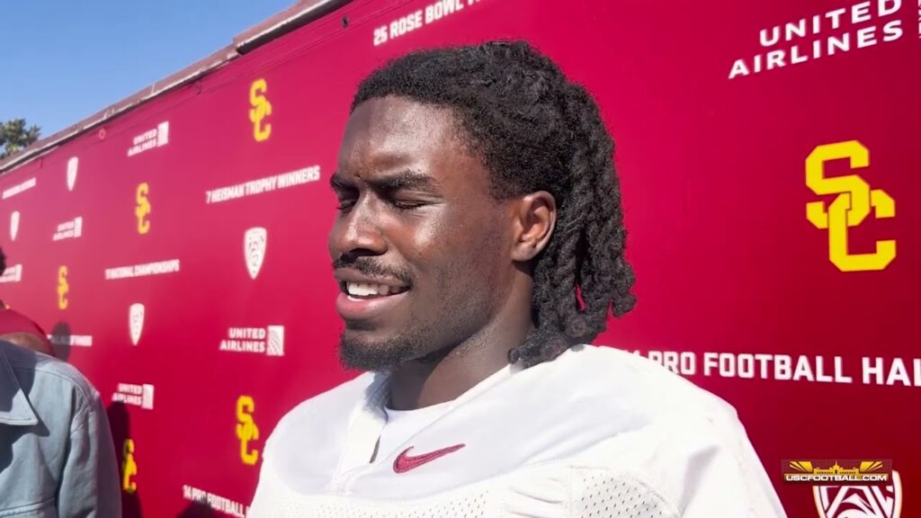 usc cornerback prophet brown discusses working at nickel expectations for spring game