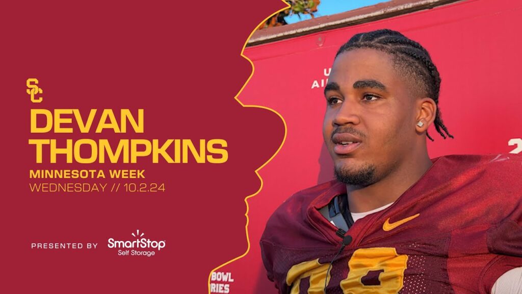 usc dt devan thompkins wednesday of minnesota week