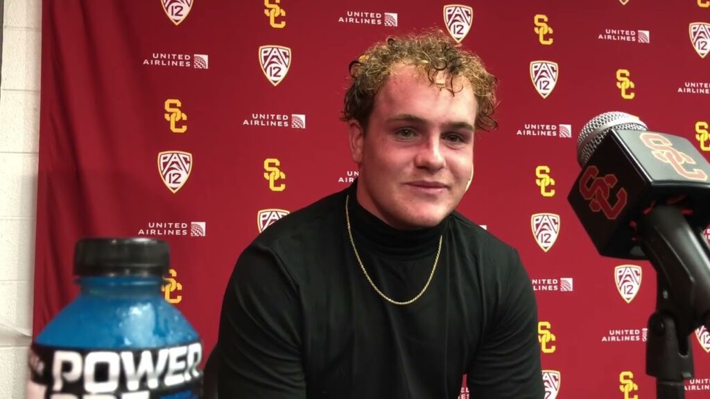 usc kicker denis lynch on changing kicking motion winning the starting job