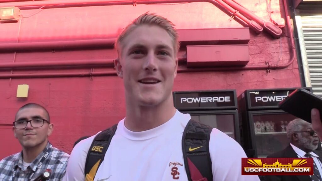 usc qb jack sears discusses his first start