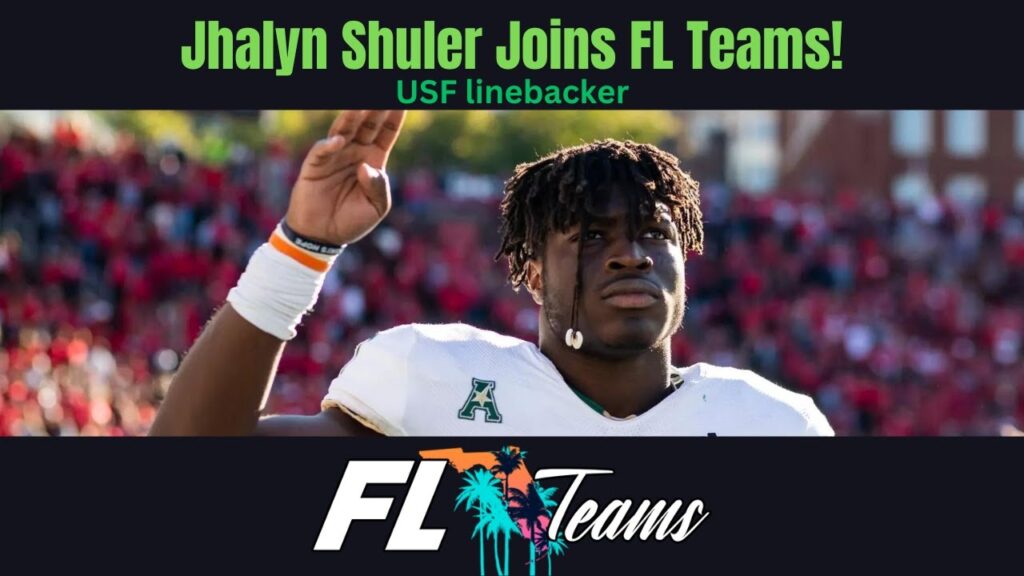 usf linebacker jhalyn shuler speaks with fl teams exclusive interview