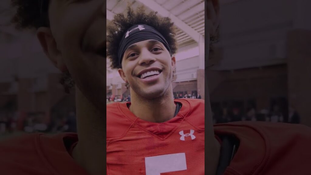 utah footballs mycah pittman one on one with michelle bodkin