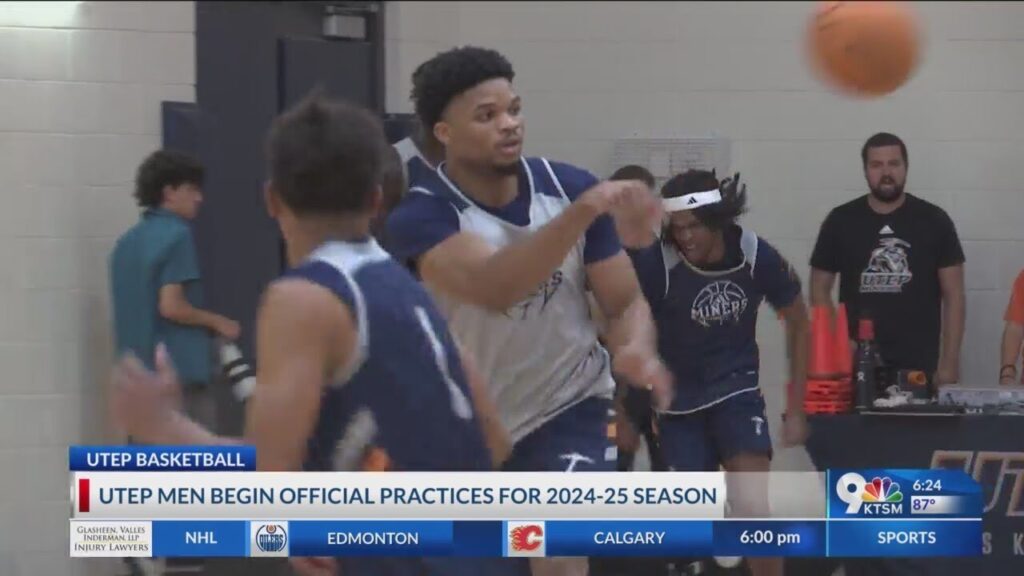 utep mens basketball begins official practices for 2024 25 season