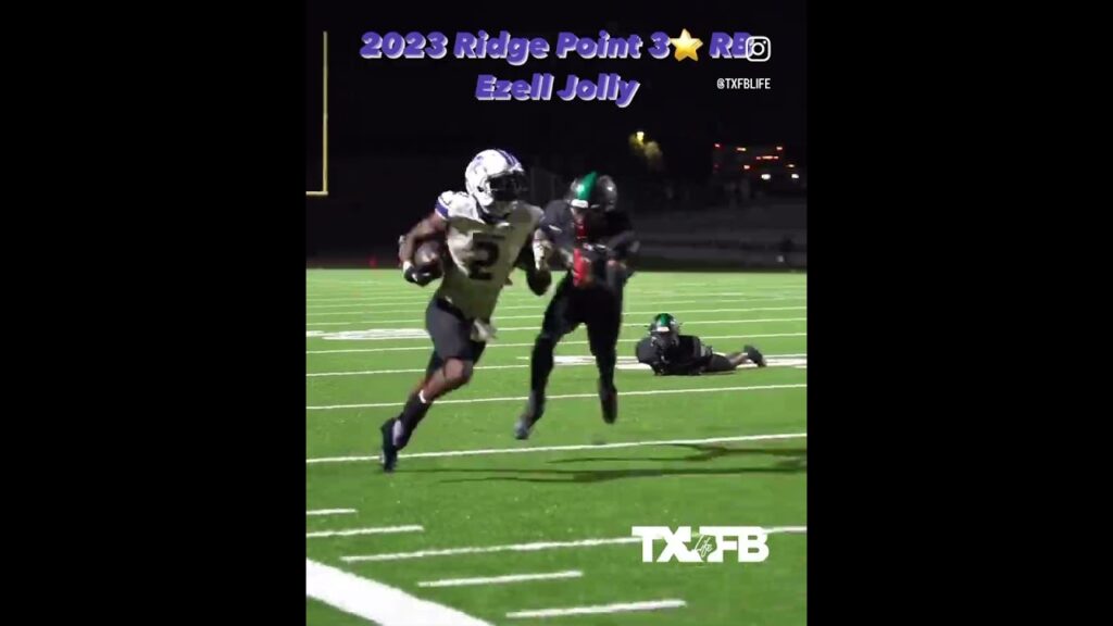 utep rb ezell jolly stiff arm shorts txhsfb highschoolfootball cfb utep highlights