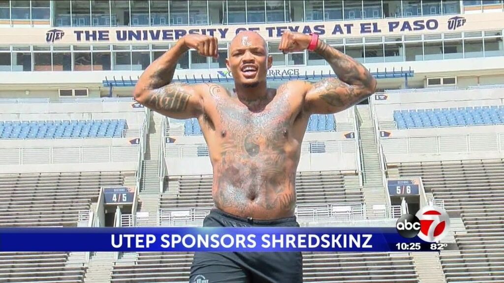 utep sponsors shredskinz patent of former miners linebacker