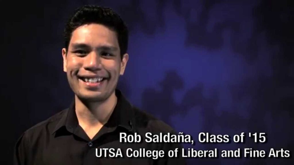 utsa commencement closeup rob saldana