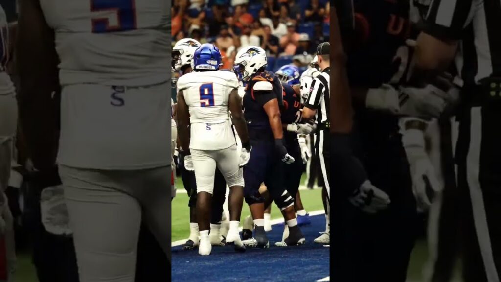 utsa freshman rb brandon high scores his first career touchdown vs hcu utsa utsafootball