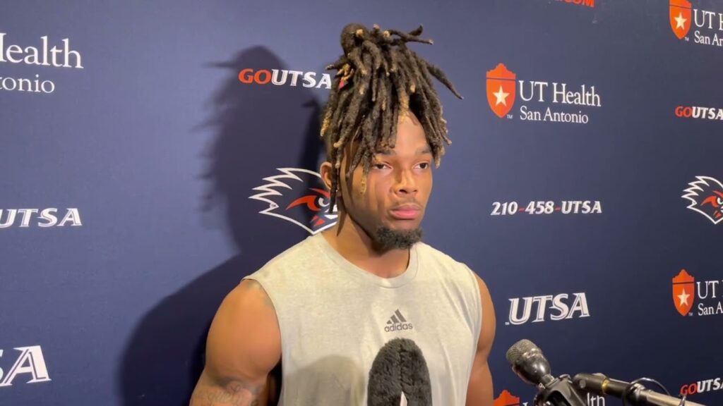 utsa wr willie mccoy post spring practice interview 4 11 23